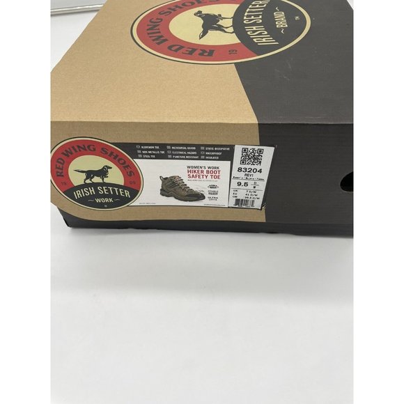WOMENS Red Wing Irish‎ Setter Two Harbors Safety Toe 83204 Work Hiker Boots 9.5 - Picture 9 of 9